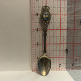 Dawson Creek BC Dogwood Flower collectable Souvenir Spoon PC