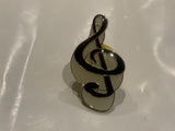 Treble Clef Musical Note Lapel Hat Pin CR