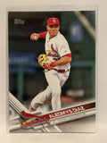 #293 Aledmys Diaz St Louis Cardianls 2017 Topps Series One Baseball Card