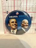 Obama Biden Political Button Pinback