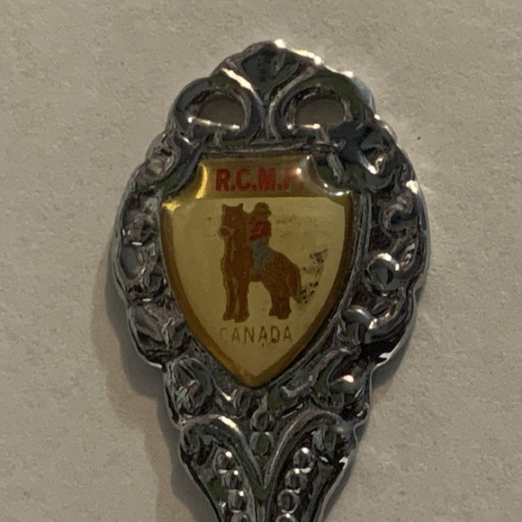 Chitek Lake Saskatchewan RCMP Canada collectable Souvenir Spoon PC