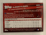 #293 Aledmys Diaz St Louis Cardianls 2017 Topps Series One Baseball Card