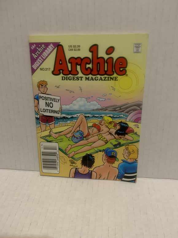 #217 Archie Comic Digest Aug 2005