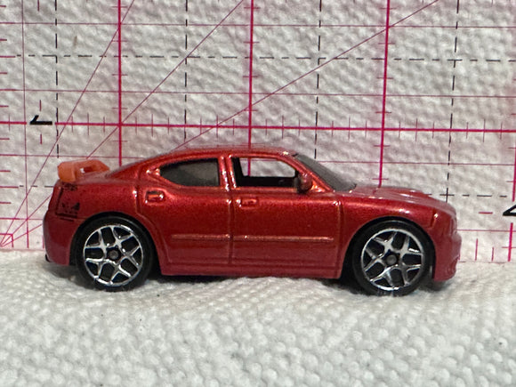 Red Dodge Charger SRT 8 2006 Hot Wheels Diecast Car
