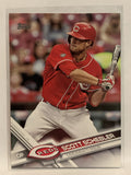 #310 Scott Schebler Cincinnati Reds 2017 Topps Series One Baseball Card