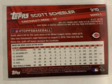#310 Scott Schebler Cincinnati Reds 2017 Topps Series One Baseball Card