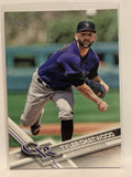 #311 Tyler Chatwood Colorado Rockies 2017 Topps Series One Baseball Card