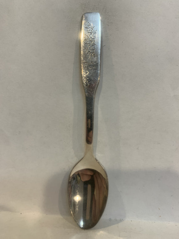 Wild Rose Alberta Souvenir Spoon