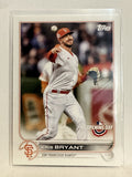 #10 Kris Bryant San Francisco Giants 2022 Topps Opening Day Baseball Card