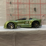 Green Monoposto Hot Wheels Loose Diecast Car 1/64 HJ