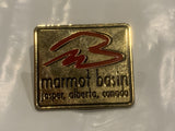 Marmot Basin Jasper Alberta Canada Lapel Hat Pin CS