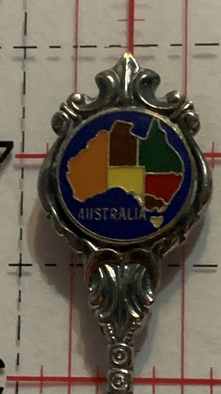 Australia  Stuart Silverplated Souvenir Spoon