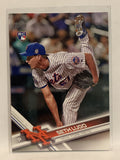 #319 Seth Lugo Rookie New York Mets 2017 Topps Series One Baseball Card