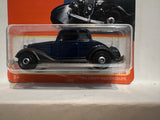 Black 1934 Chevy Master Coupe 71/100 HFR52 TPN 29 2021 Matchbox Diecast Car