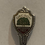 Oregon Myrtlewood Tree collectable Souvenir Spoon PD