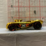 Golden #16 16 Angels Hot Wheels Loose Diecast Car 1/64 HJ
