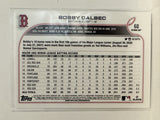#60 Bobby Dalbec Future Stars Boston Red Sox 2022 Topps Opening Day Baseball Card
