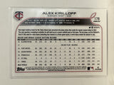 #179 Alex Kirilloff Future Stars Minnesota Twins 2022 Topps Opening Day Baseball Card