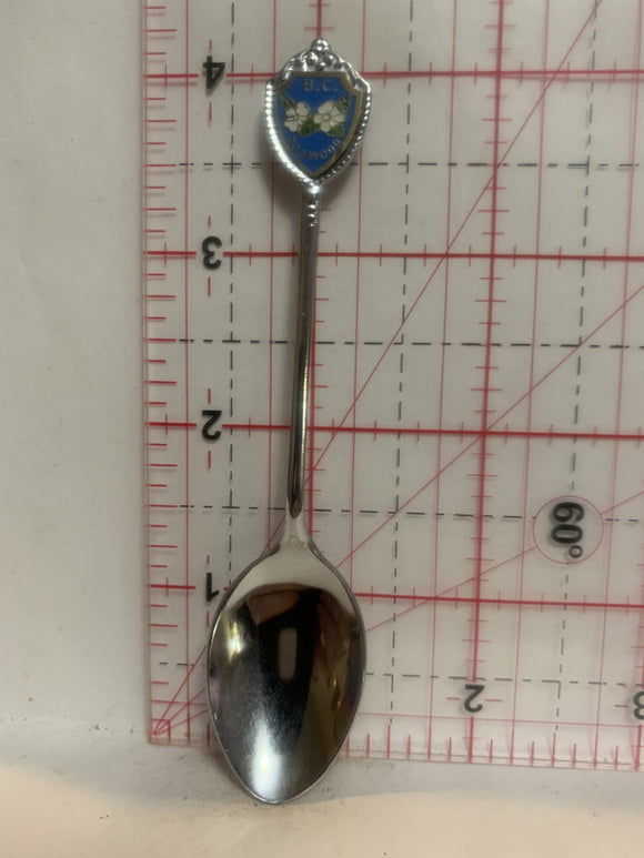 British Columbia Dogwood Flower Souvenir Spoon