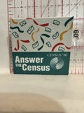 Answer the Census '90 Button Pinback