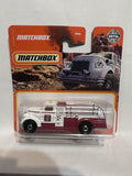 White MBX Fire Dasher 46/100 HFR53 2021 Matchbox Diecast Car