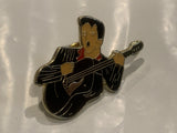 Man Playing a Guitar Lapel Hat Pin CS