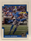 #31 Calvin Johnson Detroit Lions 2017 Donruss Football Card