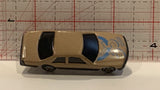 Brown #55 Racer Unbranded Toy Diecast Car