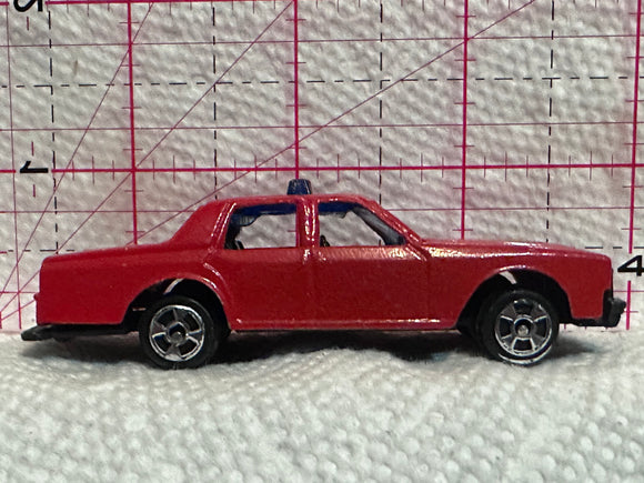 Red Fire Department Chevrolet Impala Unbranded  Diecast Car