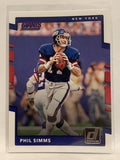 #23 Phil Simms New York Giants 2017 Donruss Football Card
