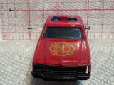 Red Fire Department Chevrolet Impala Unbranded  Diecast Car