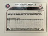 #55 Willson Contreras Chicago Cubs 2022 Topps Opening Day Baseball Card
