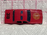 Red Fire Department Chevrolet Impala Unbranded  Diecast Car