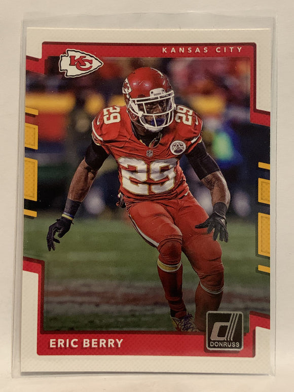 #83 Eric Berry  Kansas City Chiefs 2017 Donruss Football Card