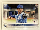 #81 Whit Merrifield Kansas City Royals 2022 Topps Opening Day Baseball Card