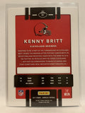 #81 Kenny Britt Cleveland Browns 2017 Donruss Football Card