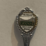 Michigan Mackinac Bridge collectable Souvenir Spoon PD
