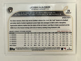 #29 Josh Hader Milwaukee Brewers 2022 Topps Opening Day Baseball Card