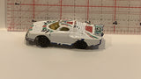 White #91 Racer Unbranded Toy Diecast Car