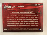 #FP-13 Luis Coronel First Pitch Arizona Diamondbacks 2017 Topps Series One Baseball Card