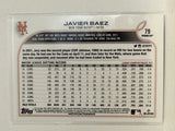 #79 Javier Baez New York Mets 2022 Topps Opening Day Baseball Card
