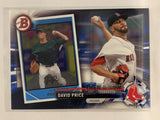 #Bowman-14 David Price Boston Red Sox 2017 Topps Series One Baseball Card