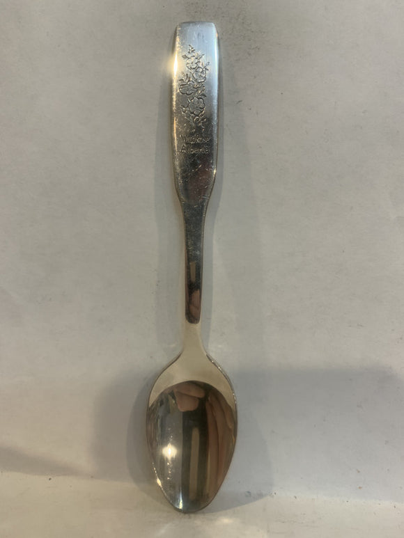 Wild Rose Alberta Souvenir Spoon