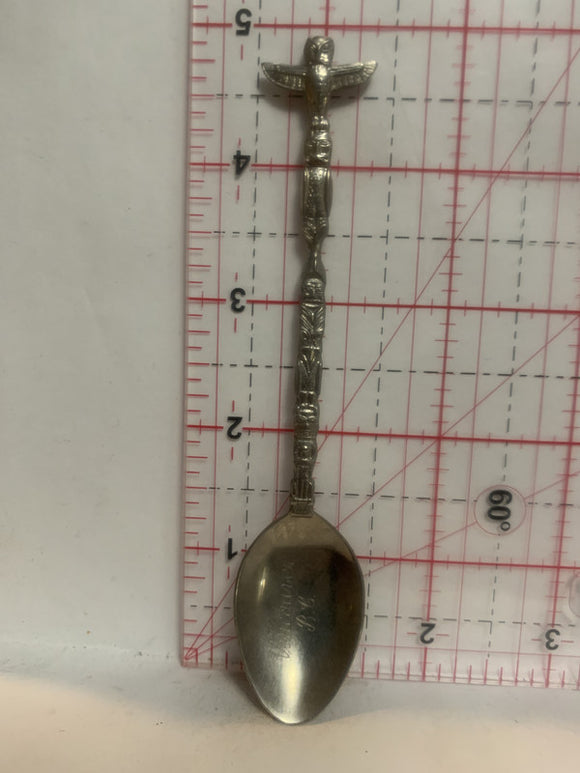 Vancouver BC Totem Pole Souvenir Spoon