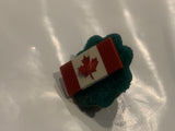 Canadian Flag Lapel Hat Pin CT