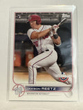 #114 Jakson Reetz Rookie Washington Nationals 2022 Topps Opening Day Baseball Card