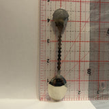 Lethbridge Alberta Canada Maple Leaf collectable Souvenir Spoon PD