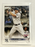 #35 Dj LeMahieu New York Yankees 2022 Topps Opening Day Baseball Card