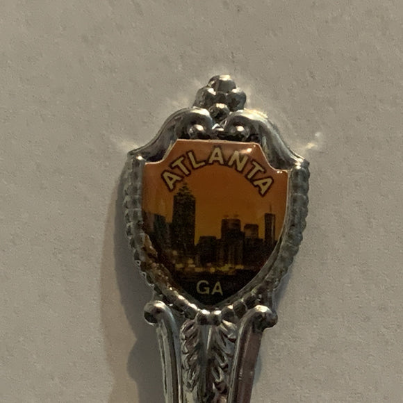 Atlanta Georgia The Peach State collectable Souvenir Spoon PD