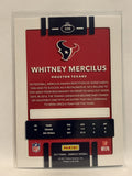 #236 Whitney Mercilus Houston Texans 2017 Donruss Football Card